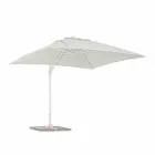 Parapluie d'extérieur 3x3 en aluminium blanc et polyester - Fasma Viadurini