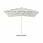 Parapluie d'extérieur 3x3 en aluminium blanc et polyester - Fasma Viadurini