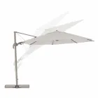 Parapluie d'extérieur diamètre 3,5m en polyester avec mât en aluminium - Linfa Viadurini