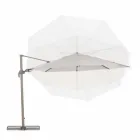 Parapluie d'extérieur diamètre 3,5m en polyester avec mât en aluminium - Linfa Viadurini