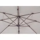 Parapluie d'extérieur diamètre 3,5m en polyester avec mât en aluminium - Linfa Viadurini