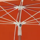 Parasol d'extérieur en tissu avec structure design en aluminium - Leroy Viadurini