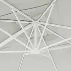 Parasol de jardin en aluminium 3x4 avec tissu en polyester - Fasma Viadurini