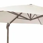 Parasol de jardin 3x4 en polyester avec structure en aluminium - Texas Viadurini