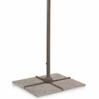 Parasol de jardin 3x4 en polyester avec structure en aluminium - Texas Viadurini