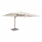 Parasol de jardin 3x4 en polyester avec structure en aluminium - Texas Viadurini