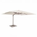 Parasol de jardin, 3x4 en polyester avec structure en aluminium - Texas