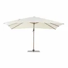 Parasol de jardin 3x4m en aluminium et polyester, Homemotion - Marco Viadurini