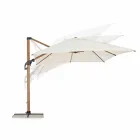 Parasol de jardin 3x4m en aluminium et polyester, Homemotion - Marco Viadurini
