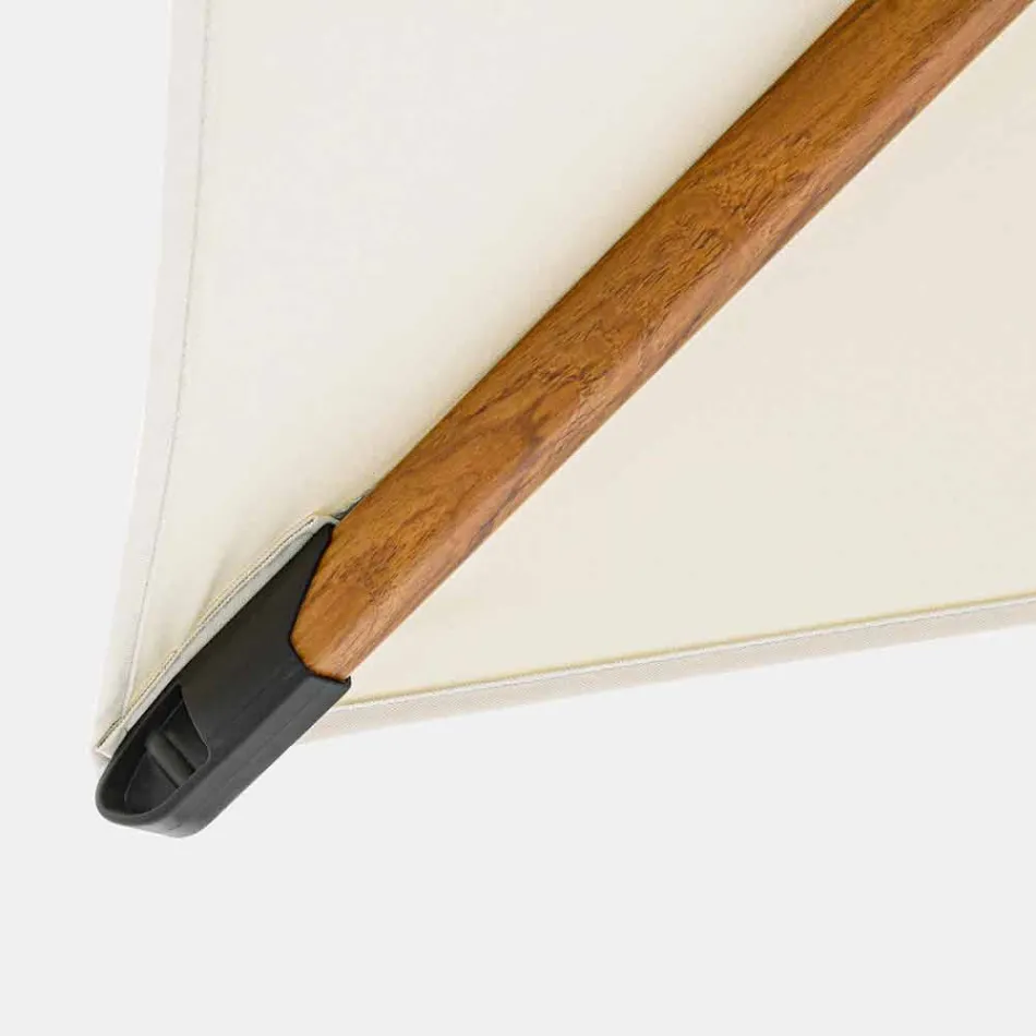 Parasol de jardin 3x4m en aluminium et polyester, Homemotion - Marco Viadurini