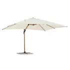 Parasol de jardin 3x4m en aluminium et polyester, Homemotion - Marco Viadurini