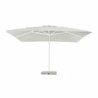 Parapluie de jardin 4x4 avec tissu polyester de couleur naturelle - Fasma Viadurini