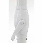 Parasol de jardin 4x4 avec tissu en polyester et base en acier - Nastio Viadurini