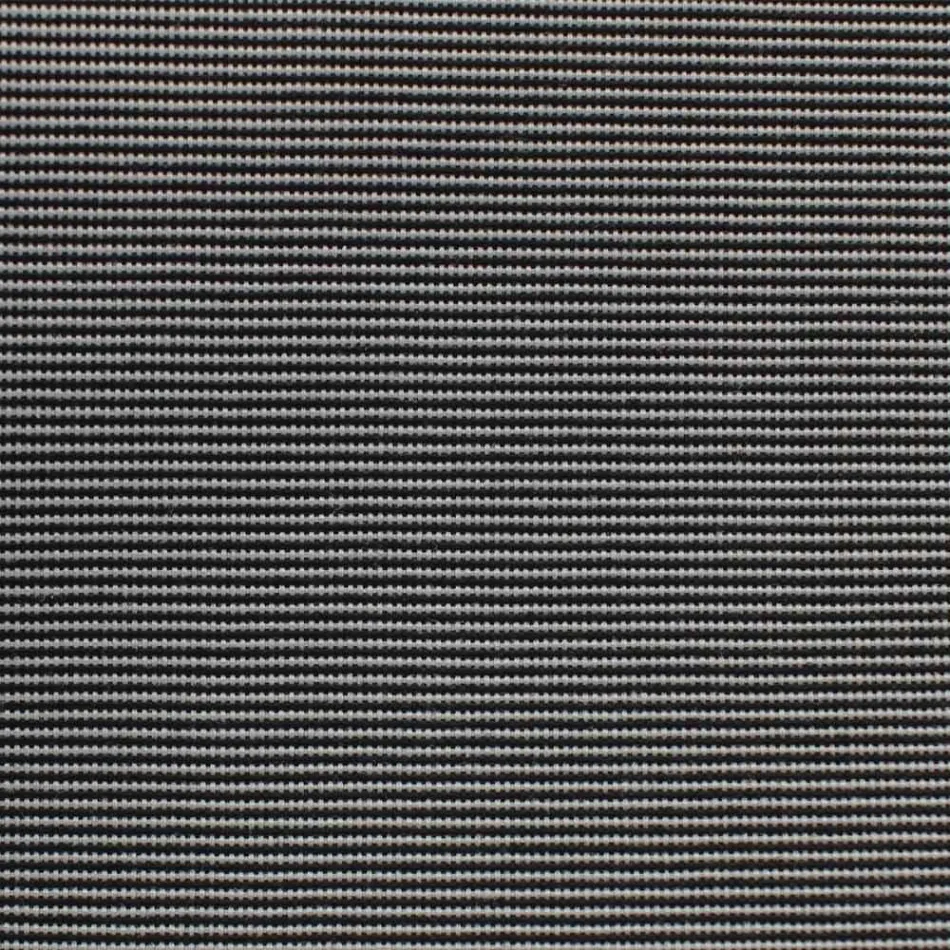 Parasol de jardin avec structure en aluminium anodisé rayé - Laila Viadurini