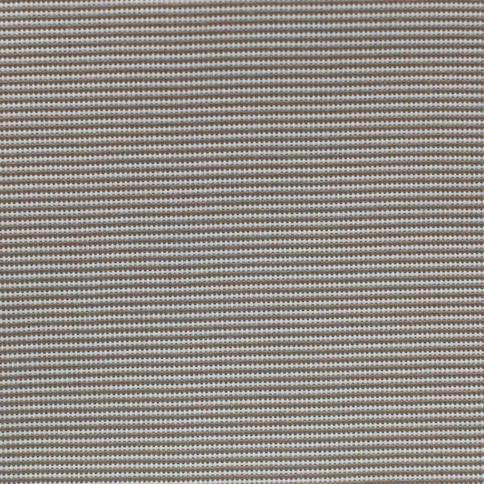 Parasol de jardin avec structure en aluminium anodisé rayé - Laila Viadurini