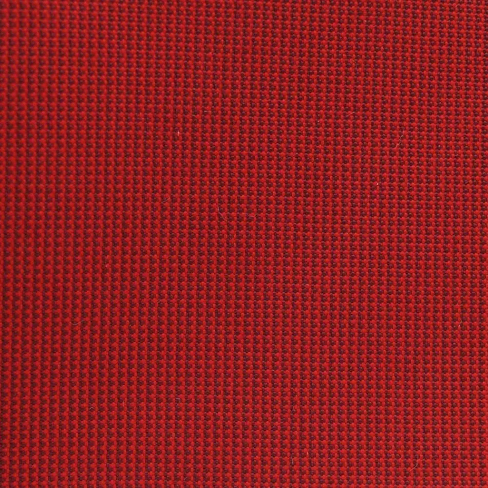 Parasol de jardin avec structure en aluminium rayé et tissu - Renaud Viadurini