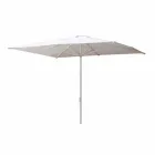 Parasol de jardin en tissu acrylique et aluminium fabriqué en Italie - Solero Viadurini