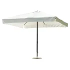 Parasol carré 3 x 3 mètres en polyester enduit de résine - Arbor Viadurini