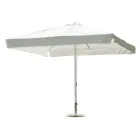 Parasol carré 3 x 3 mètres en polyester enduit de résine - Arbor Viadurini