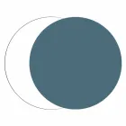 Grande Horloge Murale en Bois Coloré Design Moderne Hexagonal - Nidodape Viadurini