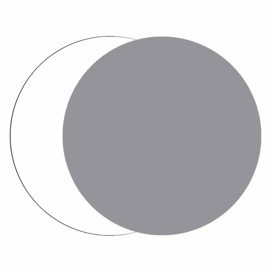 Grande Horloge Murale en Bois Coloré Design Moderne Hexagonal - Nidodape Viadurini