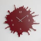 Horloge murale en cristal acrylique coloré - Migno Viadurini