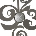 Horloge Murale Design Ronde Moderne en Fer 2 Tailles - Drako Viadurini
