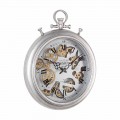 Horloge Murale en Acier et Verre Design Vintage Homemotion - Gringo