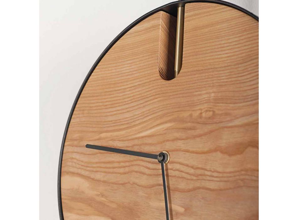 Horloge Pendule Design avec Structure en Acier Made in Italy - Pendolino Viadurini