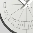 Horloge avec cadre en relief et polypropylène avec différentes couleurs - Lunarium Viadurini