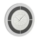 Horloge avec cadre en relief et polypropylène avec différentes couleurs - Lunarium Viadurini