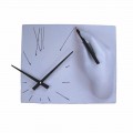 Horloge Murale Artisanale en Résine Décorée Made in Italy - Vignoble
