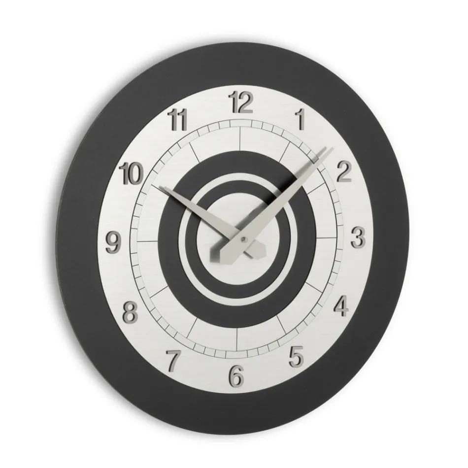 Horloge murale en PVC de différentes nuances de couleurs fabriquée en Italie - Flux Viadurini