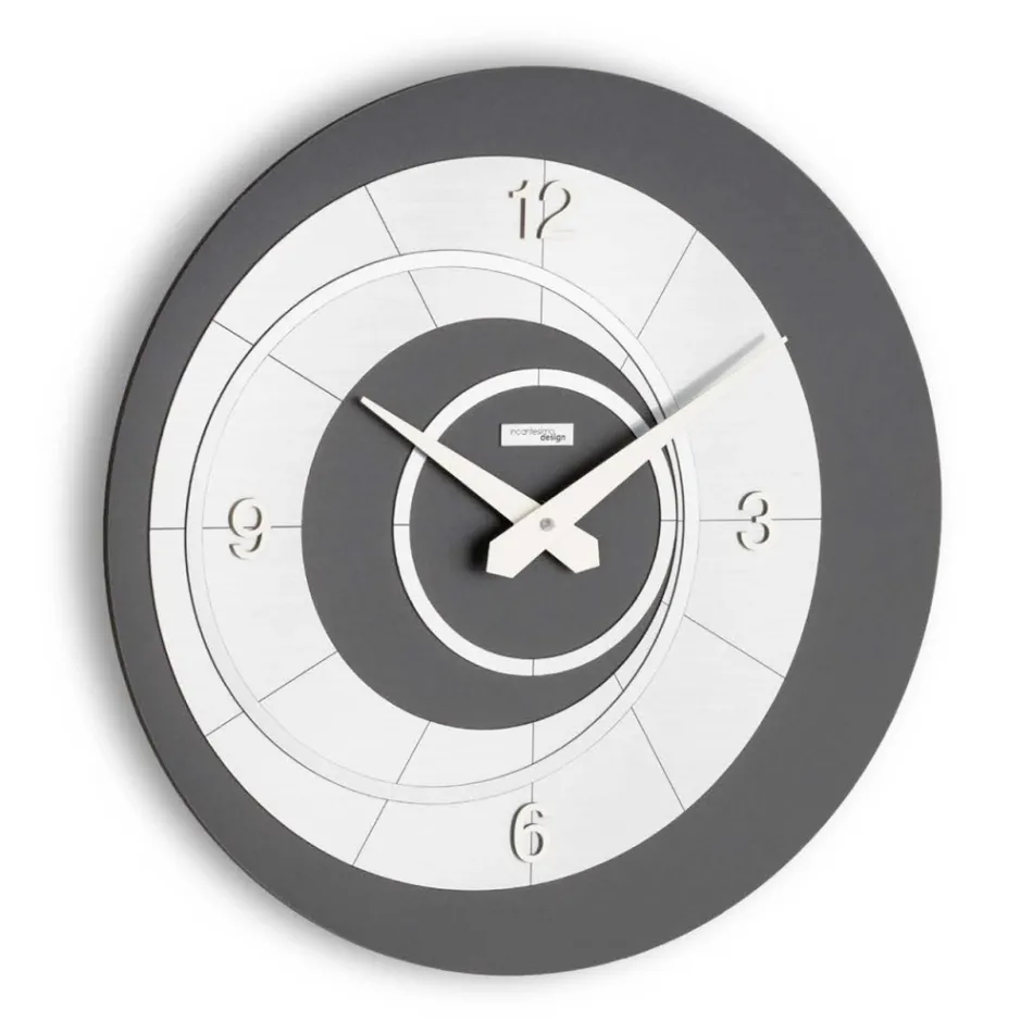 Horloge murale en PVC en 3 finitions différentes fabriquée en Italie - Quick Viadurini