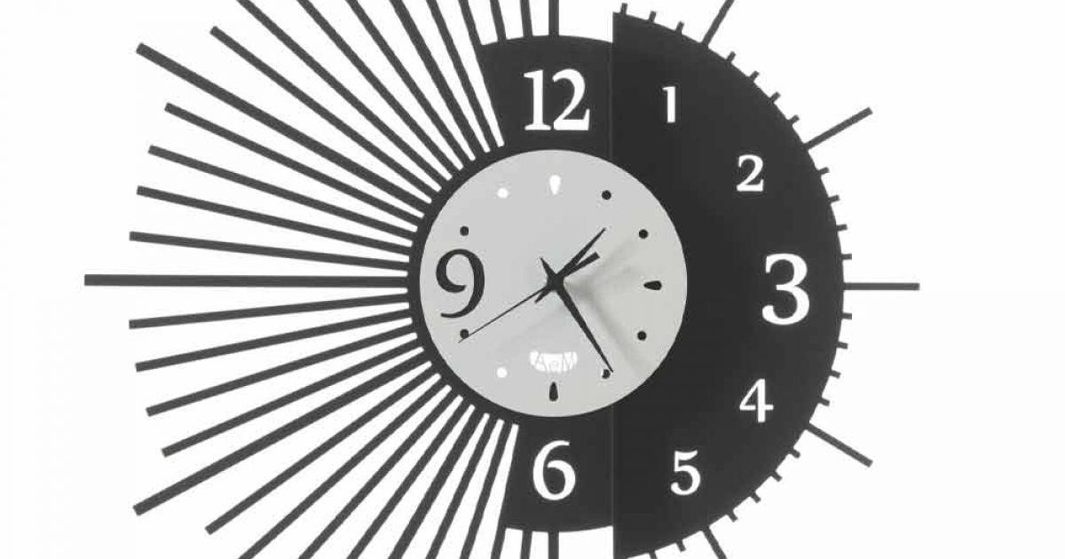 RÉVEIL CRÉATIF ÉTUDIANT Horloges Pour La Décoration Du Salon Rétro De