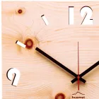 Horloge murale de design moderne en bois de pin cembrot Andrea Viadurini
