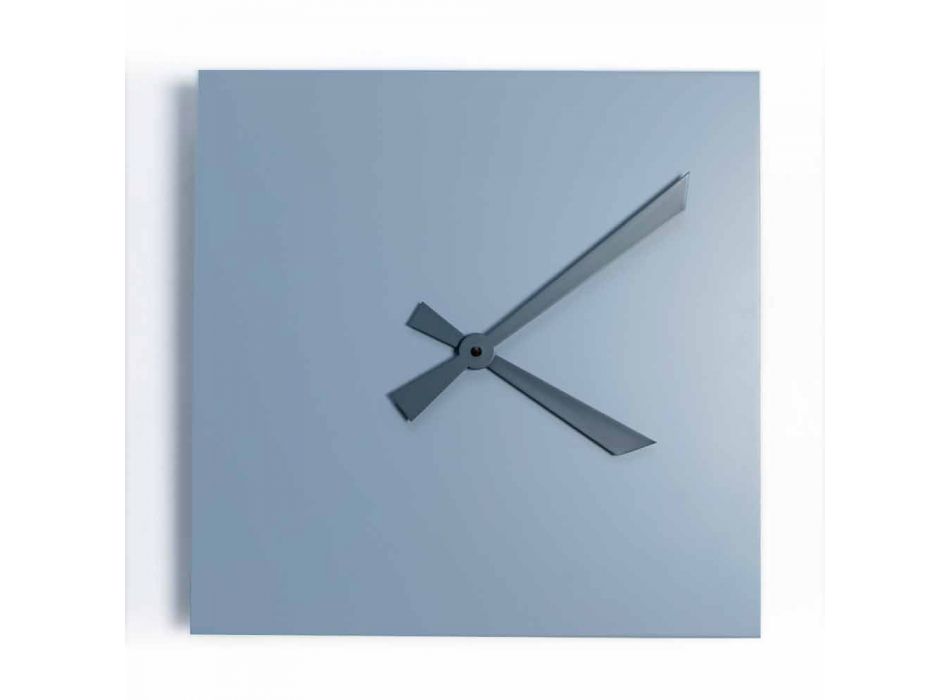 Horloge Murale Industrielle et Moderne Design Carré Italien - Titan Viadurini