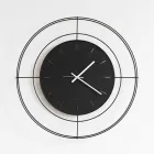 Horloge Murale Moderne en Acier Coloré Fabriquée en Italie - Adalgiso Viadurini