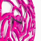 Horloge Murale Moderne Perforée Design Coloré Laqué Brillant - Ruffo Viadurini
