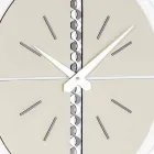 Horloge murale ronde avec support en PVC Made in Italy - Elisio Viadurini