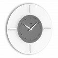Horloge murale ronde en aluminium Made in Italy Design moderne - Syrie