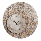 Horloge murale sur deux niveaux de design made in Italy Eccli Viadurini