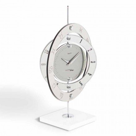 Horloge design moderne Table Pluto, made in Italy Viadurini