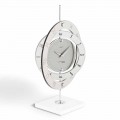 Horloge de table design moderne Plutone, fabriquée en Italie