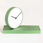Horloge de table pivotante avec miroir en acier Made in Italy - Meritorious Viadurini