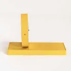 Horloge de table pivotante avec miroir en acier Made in Italy - Meritorious Viadurini