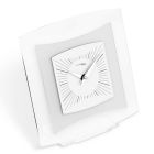 Horloge de table en méthacrylate transparent et bisatinée fabriquée en Italie - Glad Viadurini
