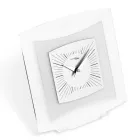 Horloge de table en méthacrylate transparent et bisatinée fabriquée en Italie - Glad Viadurini