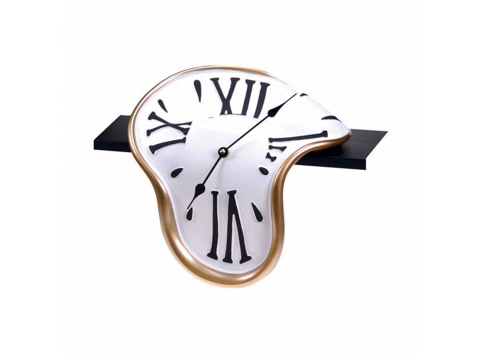 Horloge de table en résine décorée à la main Made in Italy - Corin Viadurini