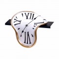 Horloge de table en résine décorée à la main Made in Italy - Corin